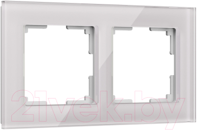 Рамка для выключателя Werkel W0021117 / a050895 (дымчатый/стекло)