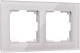 Рамка для выключателя Werkel W0021117 / a050895 (дымчатый/стекло) - 