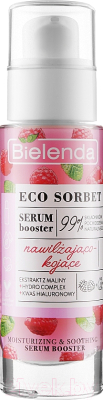 

Сыворотка для лица Bielenda, Eco Sorbet Raspberry увлажняющая и успокаивающая