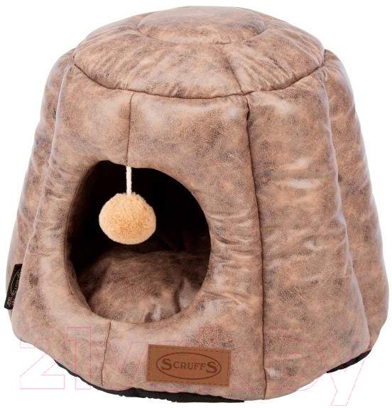 Домик для животных Scruffs Knightsbridge Cat Igloo / 661457 (шоколадный)