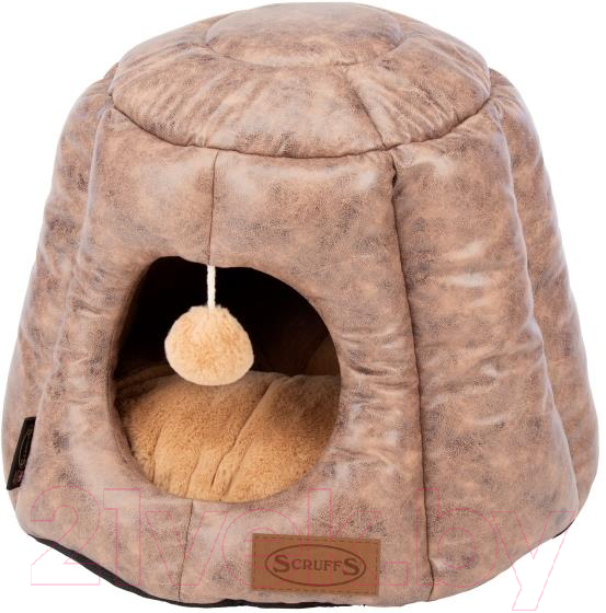 Домик для животных Scruffs Knightsbridge Cat Igloo / 661457 (шоколадный)