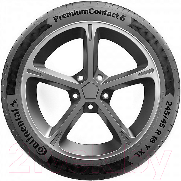 Летняя шина Continental PremiumContact 6 275/40R21 107Y Run-Flat — фото 3