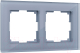 Рамка для выключателя Werkel W0021115 / a050964 (серый/стекло) - 