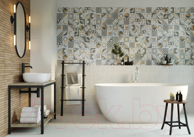 Плитка Gracia Ceramica Supreme Grey Wall 01 (250x600)