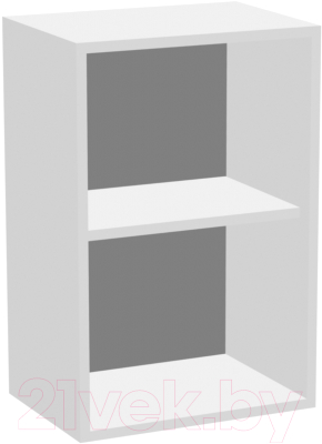 Шкаф навесной для кухни Сокол-Мебель ПН-04 (белый/белый)