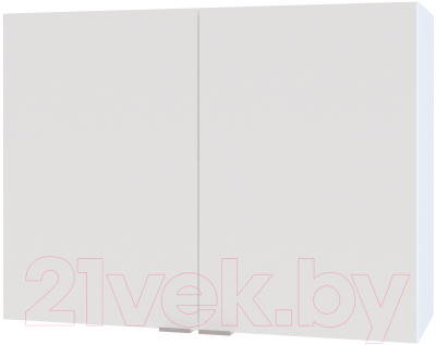 Шкаф навесной для кухни Сокол-Мебель ПН-08 (белый/белый)