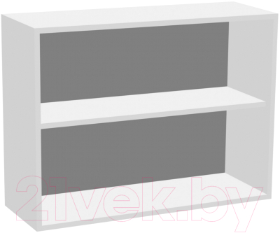 Шкаф навесной для кухни Сокол-Мебель ПН-08 (белый/венге)