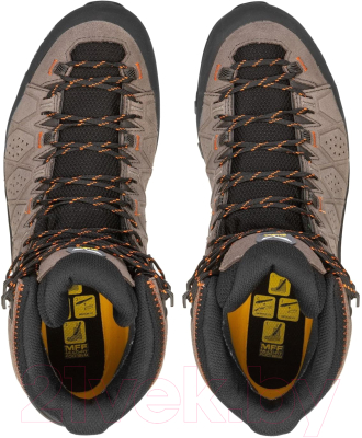 Трекинговые ботинки Salewa Ms Alp Trainer 2 Mid Gtx Wallnut / 61382-7512 (р-р 11.5, оранжевый)
