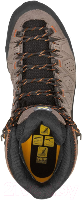 Трекинговые ботинки Salewa Ms Alp Trainer 2 Mid Gtx Wallnut / 61382-7512 (р-р 11.5, оранжевый)