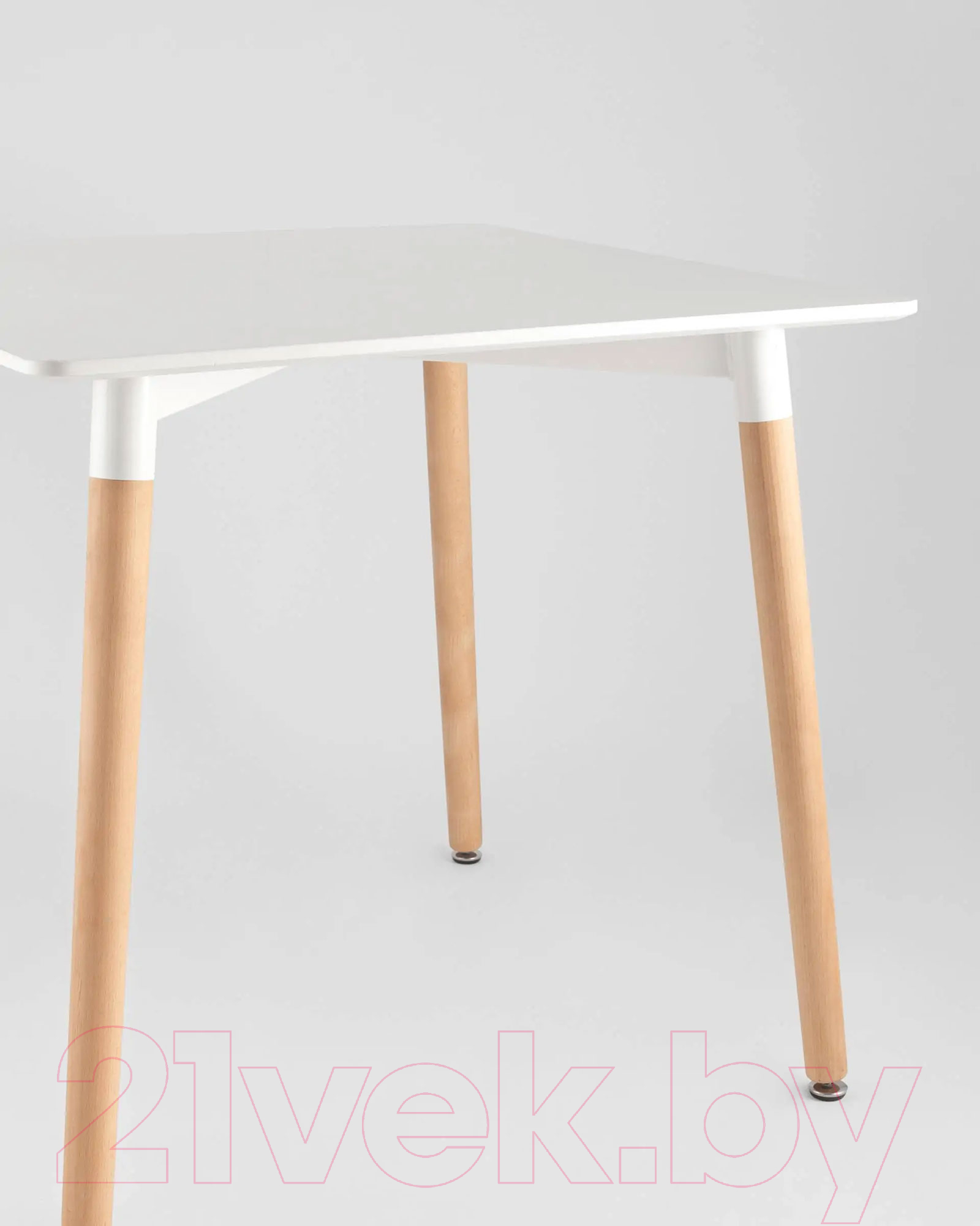 Обеденный стол Stool Group 80x80 / Z-208 (белый/дерево)