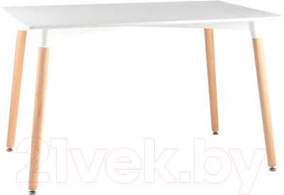 Обеденный стол Stool Group Oslo 120x80 / Z-207 (белый/дерево)