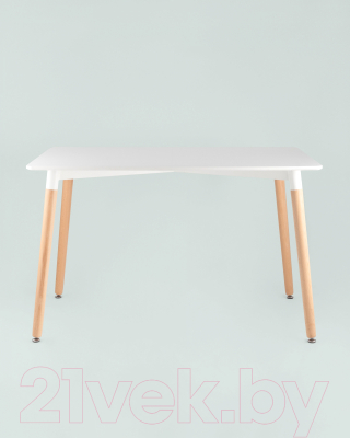 Обеденный стол Stool Group Oslo 120x80 / Z-207 (белый/дерево)