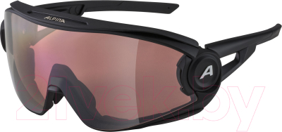 Очки солнцезащитные Alpina Sports 5W1NG Q+VM / A8653531 (черный/синий)