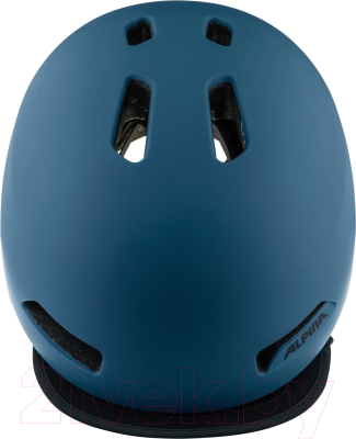 Защитный шлем Alpina Sports 2021 Brooklyn / A9758-40 (р-р 52-57, синий матовый)