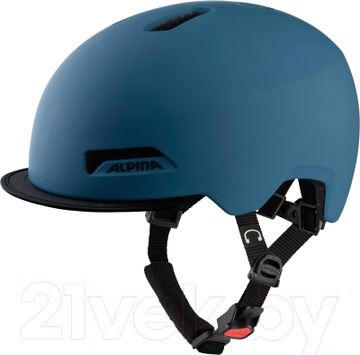 Защитный шлем Alpina Sports 2021 Brooklyn / A9758-40 (р-р 52-57, синий матовый)