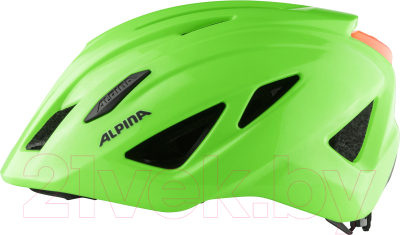 Защитный шлем Alpina Sports 2021 Pico Flash / A9762-71 (р-р 50-55, неоновый/зеленый глянец)