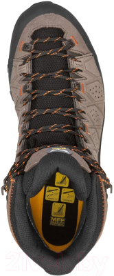 Трекинговые ботинки Salewa Ms Alp Trainer 2 Mid Gtx Wallnut / 61382-7512 (р-р 7.5, оранжевый)