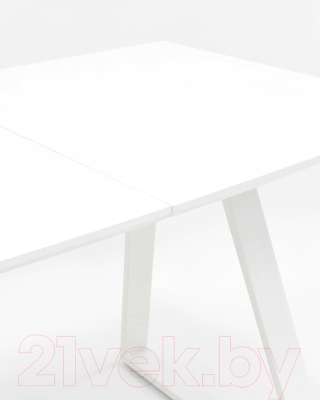 Обеденный стол Stool Group Детройт раскладной 120-160x80 / DT-935S-W-120 (белый)