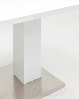 Обеденный стол Stool Group Сиэтл раскладной 140-180x90 / DT-963-HGW-140 (глянцевый белый)