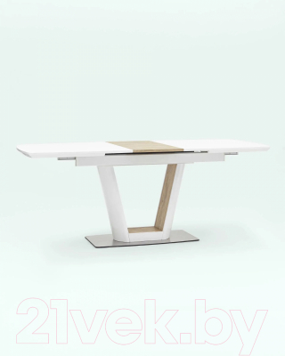 Обеденный стол Stool Group Атланта раскладной 160-200x90 / DT-951-HGW-160 (глянцевый белый)