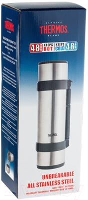 Термос для напитков Thermos Rocket Bottle NCB-18B / 835680 (стальной)
