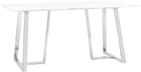 Обеденный стол Stool Group Даллас 160x90 / DT-923-W-160 (белый/стекло) - 