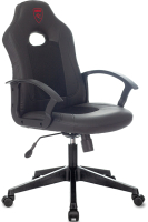 Кресло геймерское Бюрократ Zombie Viking-11 (черный искусственная кожа/ткань) - 