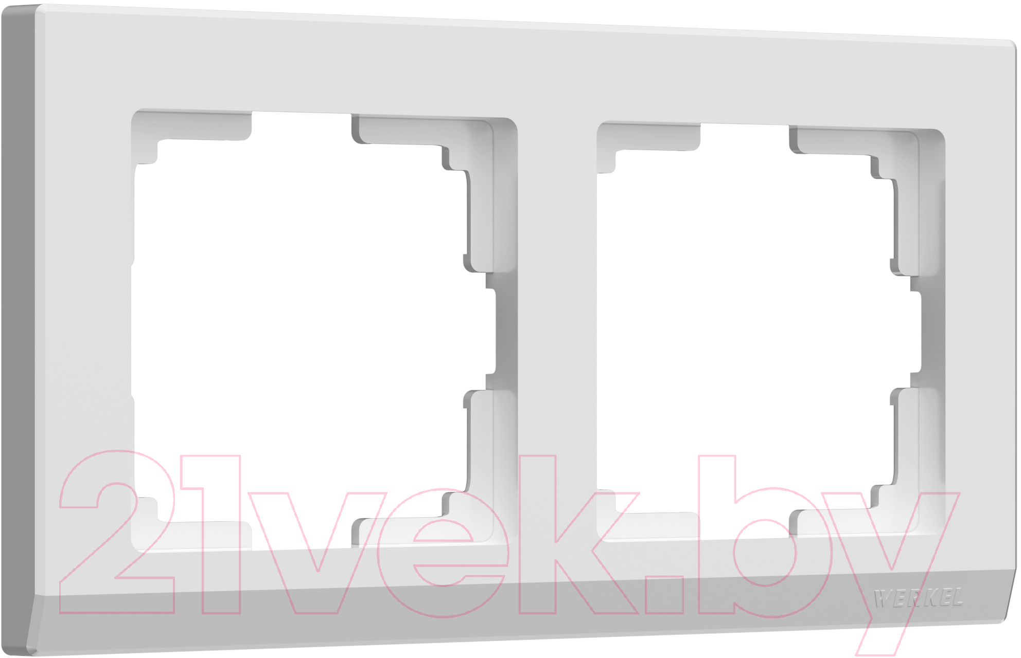 Рамка для выключателей и розеток Werkel W0021801 / a050904 (белый)