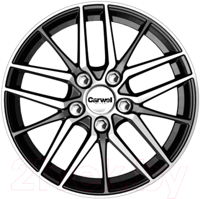 

Литой диск Carwel, Лача 16x6.5" 5x114.3мм DIA 67.1мм ET 43мм AB