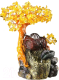 Статуэтка Yiwu Zhousima Craft Дерево с янтарными листьями / 4762502 - 