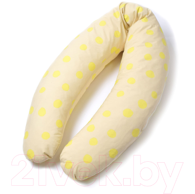 Подушка для беременных Elema 1С73-21-Р53 (желтый горох)