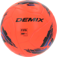 Футбольный мяч Demix FCR1VTKTT8 / S21EDEAT002-MX (размер 5, мультицвет) - 
