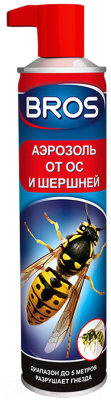 Спрей от насекомых Bros От ос и шершней (300мл)