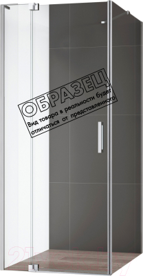 Душевой уголок Cezares SLIDER-AH-1-90-90/100-BR-Cr