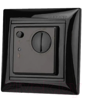 Терморегулятор для теплого пола Rexant RX-308B/ 51-0816 (черный)