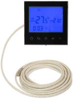 Терморегулятор для теплого пола Rexant R100B/ 51-0589 (черный) - 