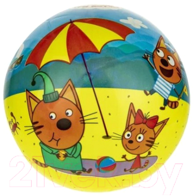 Мяч детский 1Toy Три кота / Т17581
