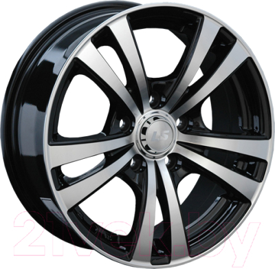 

Литой диск LS wheels, LS 141 15x6.5" 4x114.3мм DIA 73.1мм ET 40мм BKF