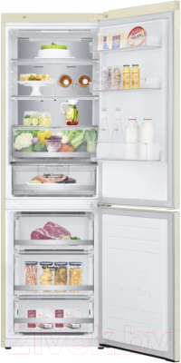Холодильник с морозильником LG DoorCooling+ GA-B459SEUM