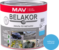Эмаль MAV Belakor-12 (2кг, небесно-голубой) - 