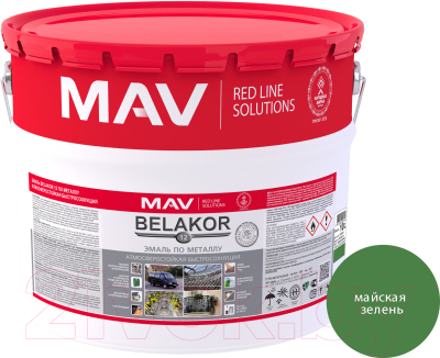 

Эмаль MAV, Зеленый, Belakor-12
