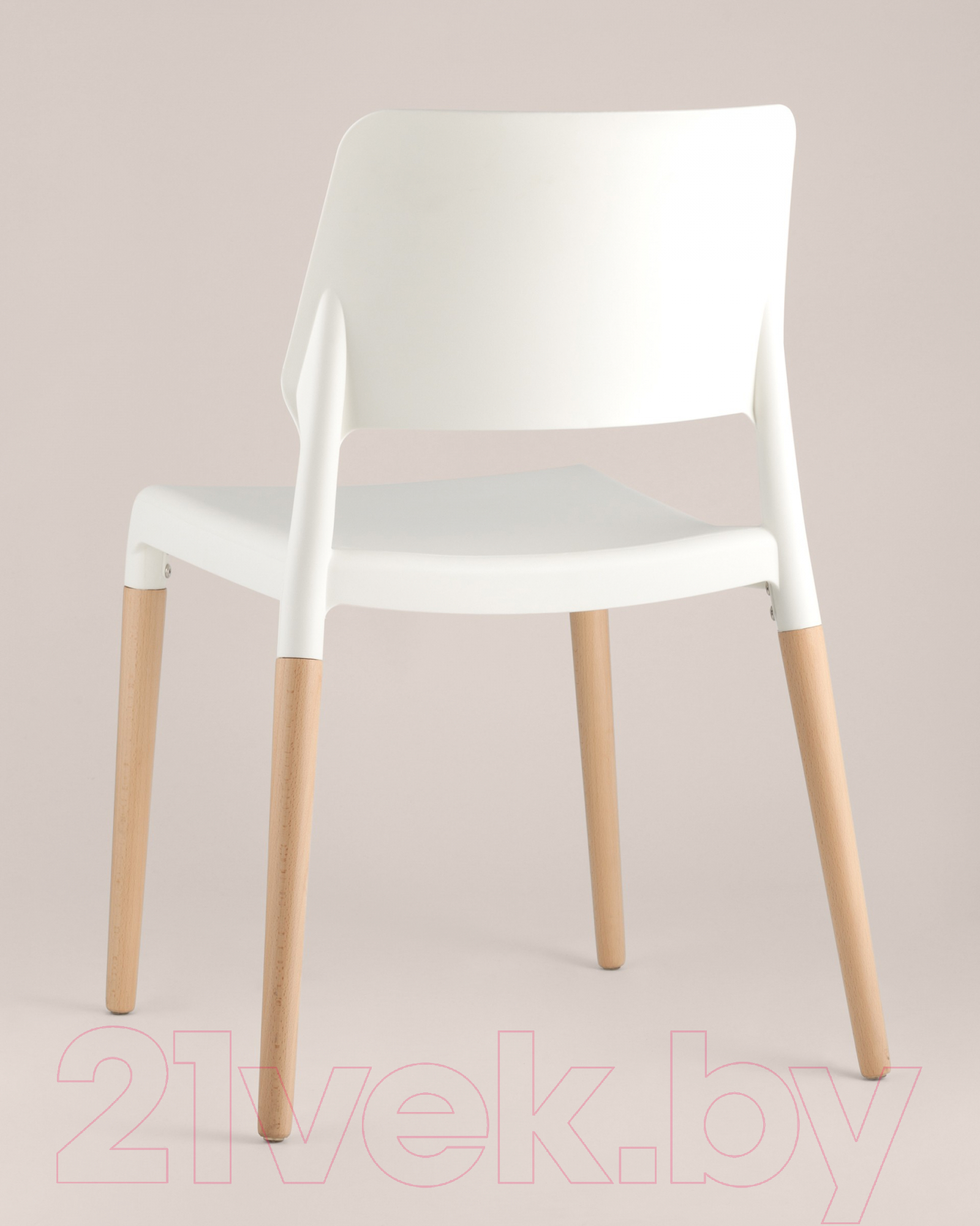 Стул Stool Group Bistro / 8086 (белый/деревянные ножки) — фото 4