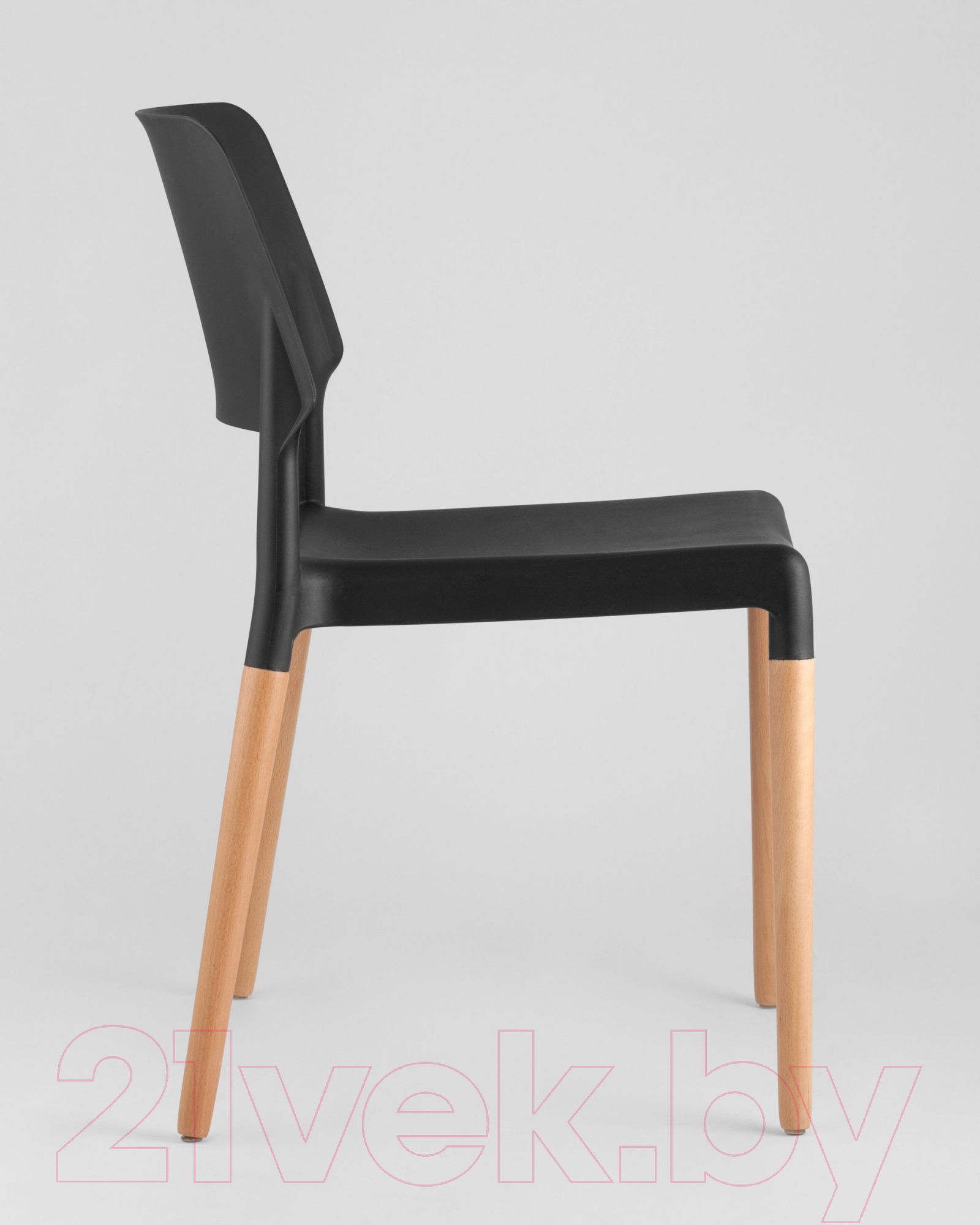 Стул Stool Group Bistro / 8086 (черный/деревянные ножки) — фото 2