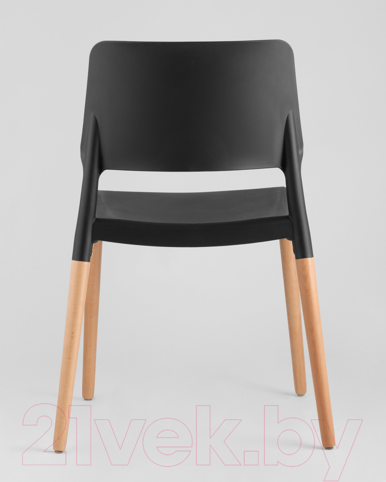 Стул Stool Group Bistro / 8086 (черный/деревянные ножки) — фото 3