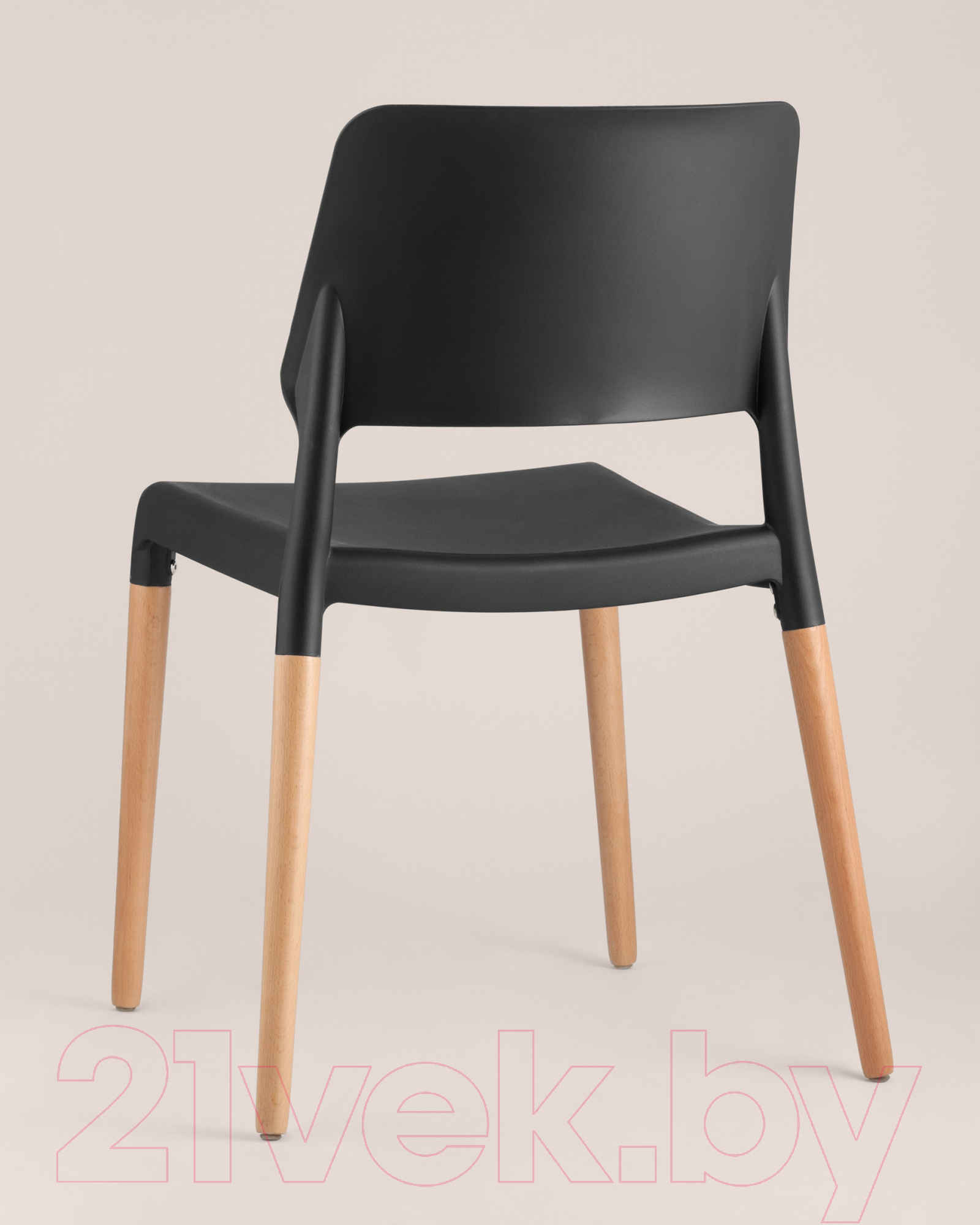 Стул Stool Group Bistro / 8086 (черный/деревянные ножки) — фото 4