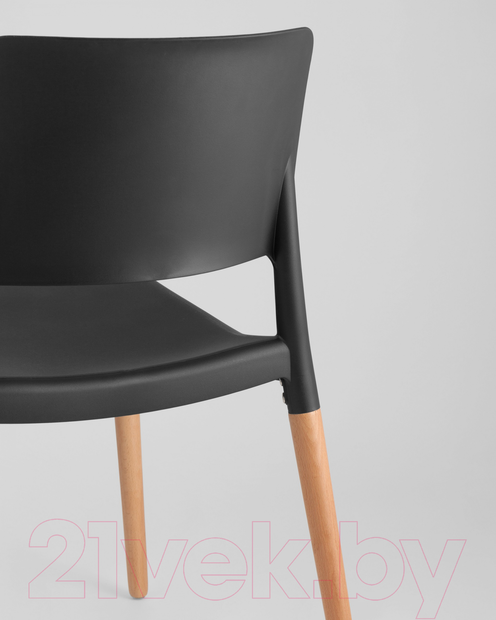 Стул Stool Group Bistro / 8086 (черный/деревянные ножки) — фото 5