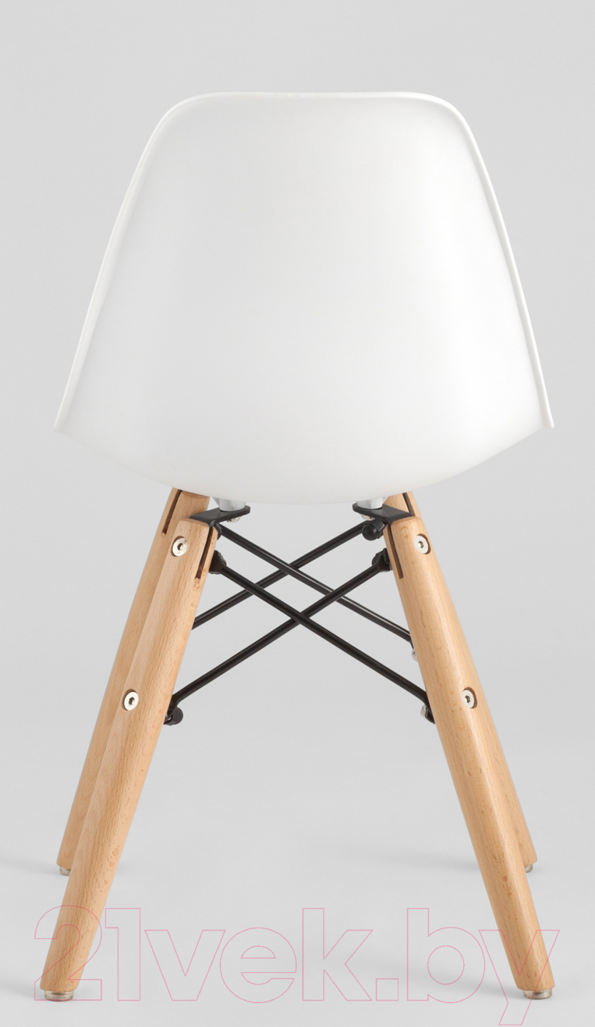 Стул детский Stool Group Eames Small / 8056S (белый/деревянные ножки)