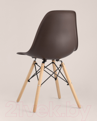 Стул Stool Group Eames / 8056PP (коричневый)