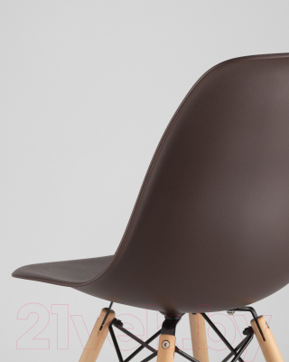 Стул Stool Group Eames / 8056PP (коричневый)