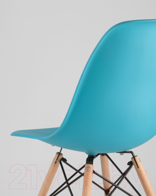 Стул Stool Group Eames / 8056PP (бирюзовый)